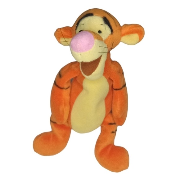 Disney Tigger Plush Toy - Orange and Cream - Picture 1 of 3